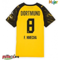 Camiseta Borussia Dortmund Felix Nmecha #8 Primera Equipación para mujer 2025-26 manga corta